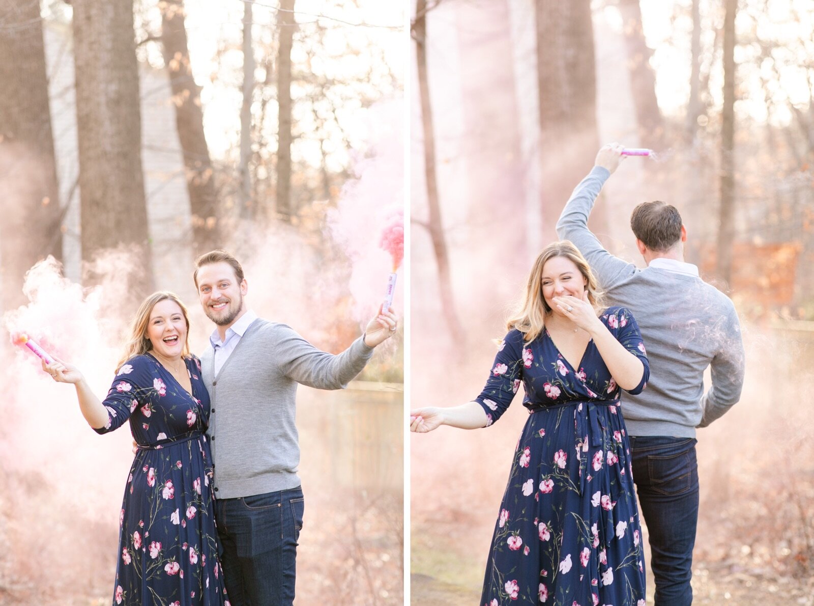 Gender Reveal Party Ideas Decor Simple DIY Smoke Bombs Gender Reveal Cake 22.jpg