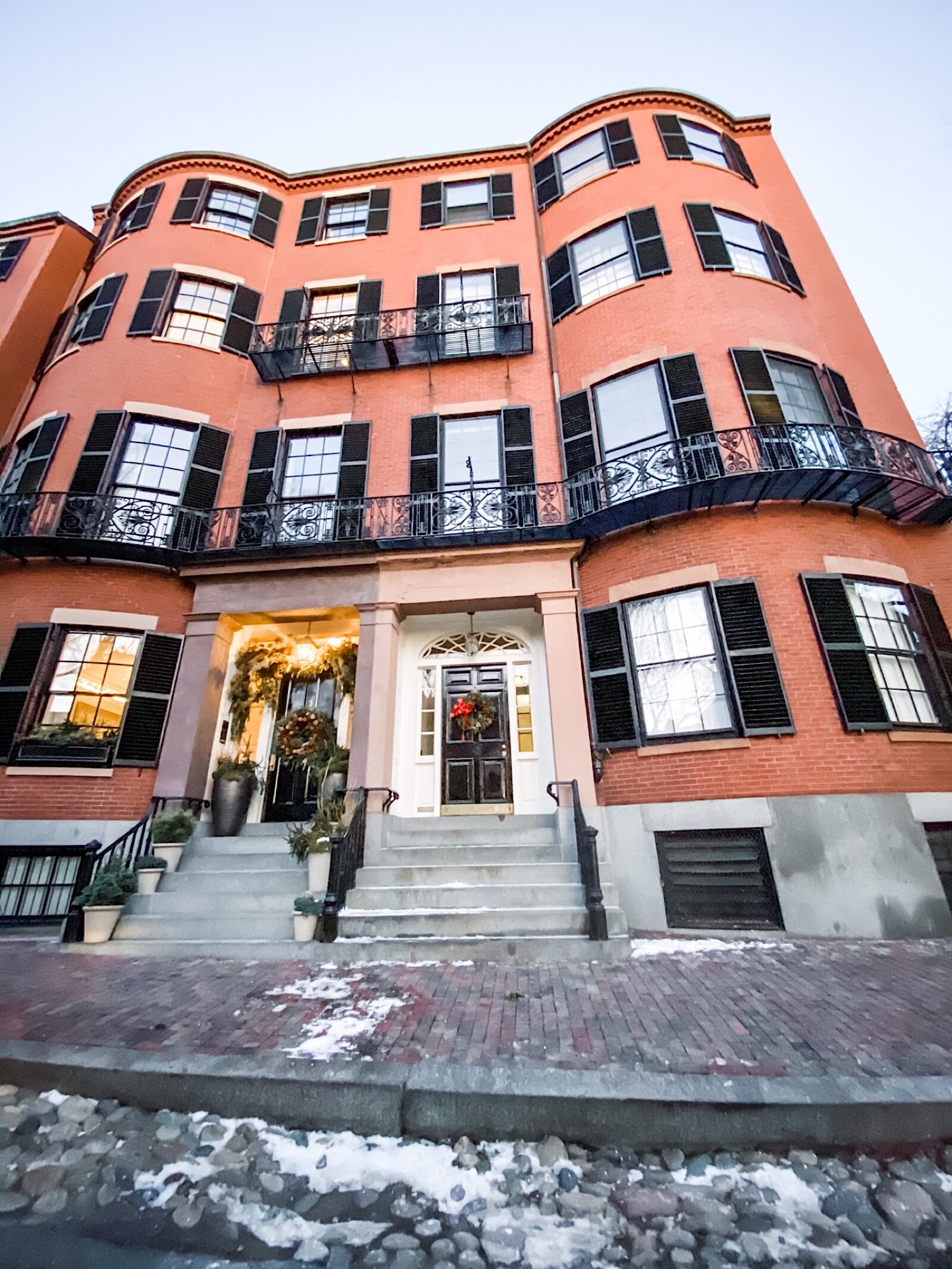  We thought these Boston row houses looked so amazing!  