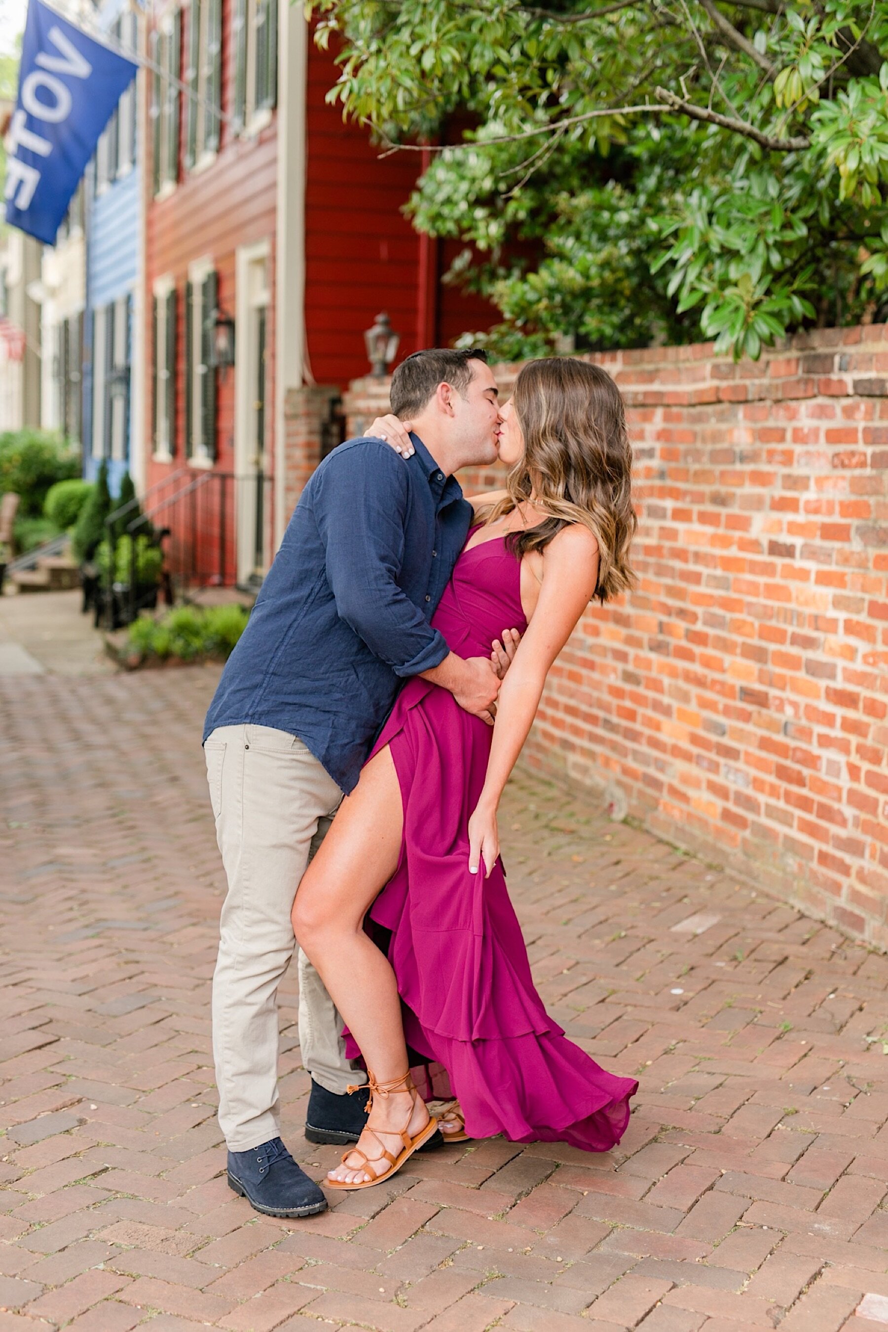 Summertime Old Town Alexandria Engagement Photos Megan Kelsey Photography Virginia Wedding Photographer-8.jpg