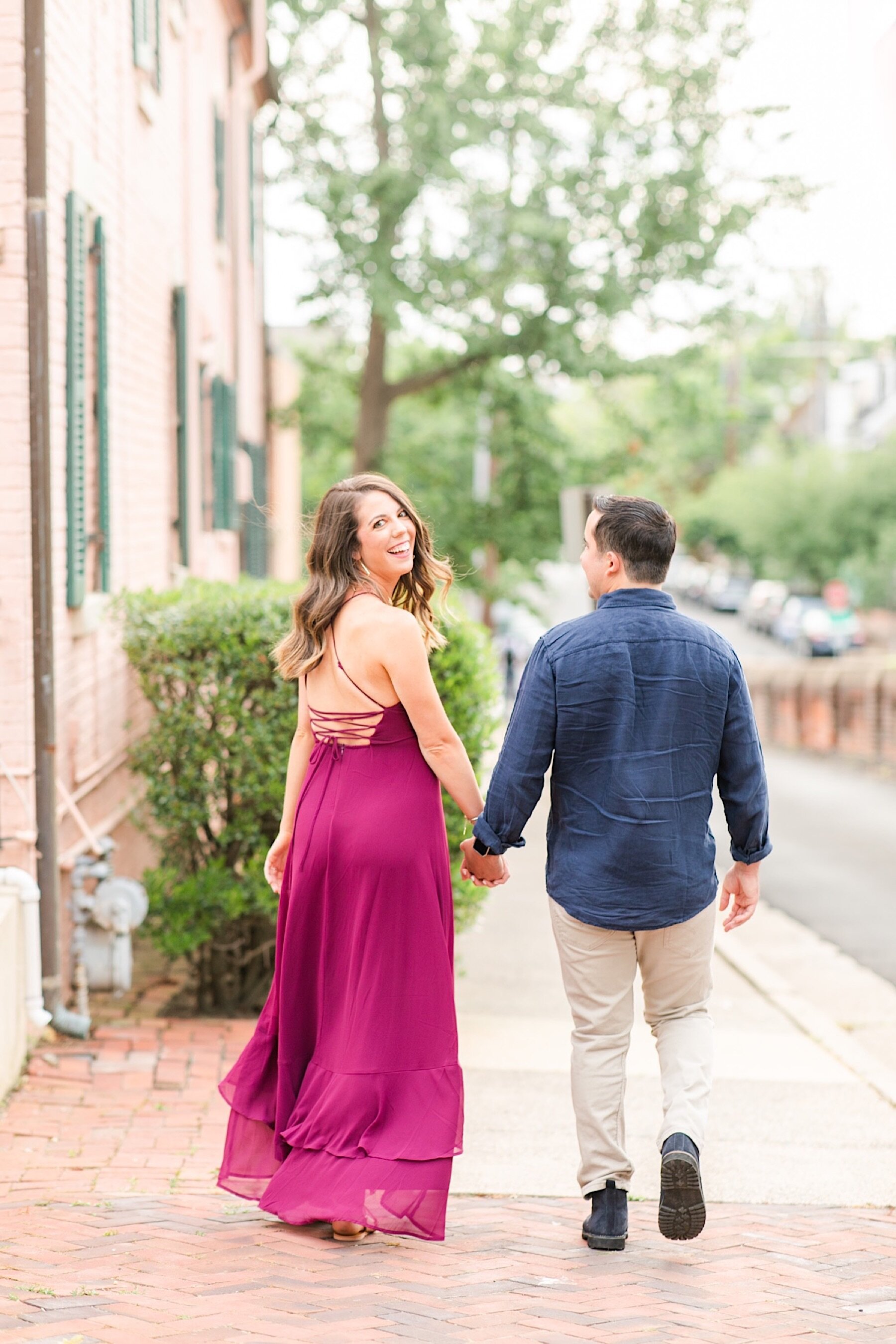 Summertime Old Town Alexandria Engagement Photos Megan Kelsey Photography Virginia Wedding Photographer-37.jpg