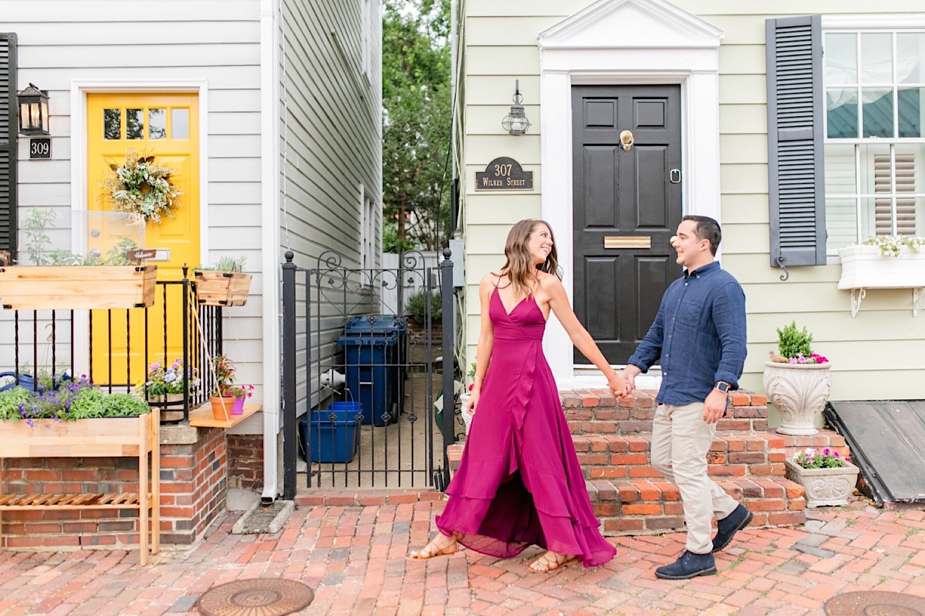 Summertime Old Town Alexandria Engagement Photos Megan Kelsey Photography Virginia Wedding Photographer-76.jpg