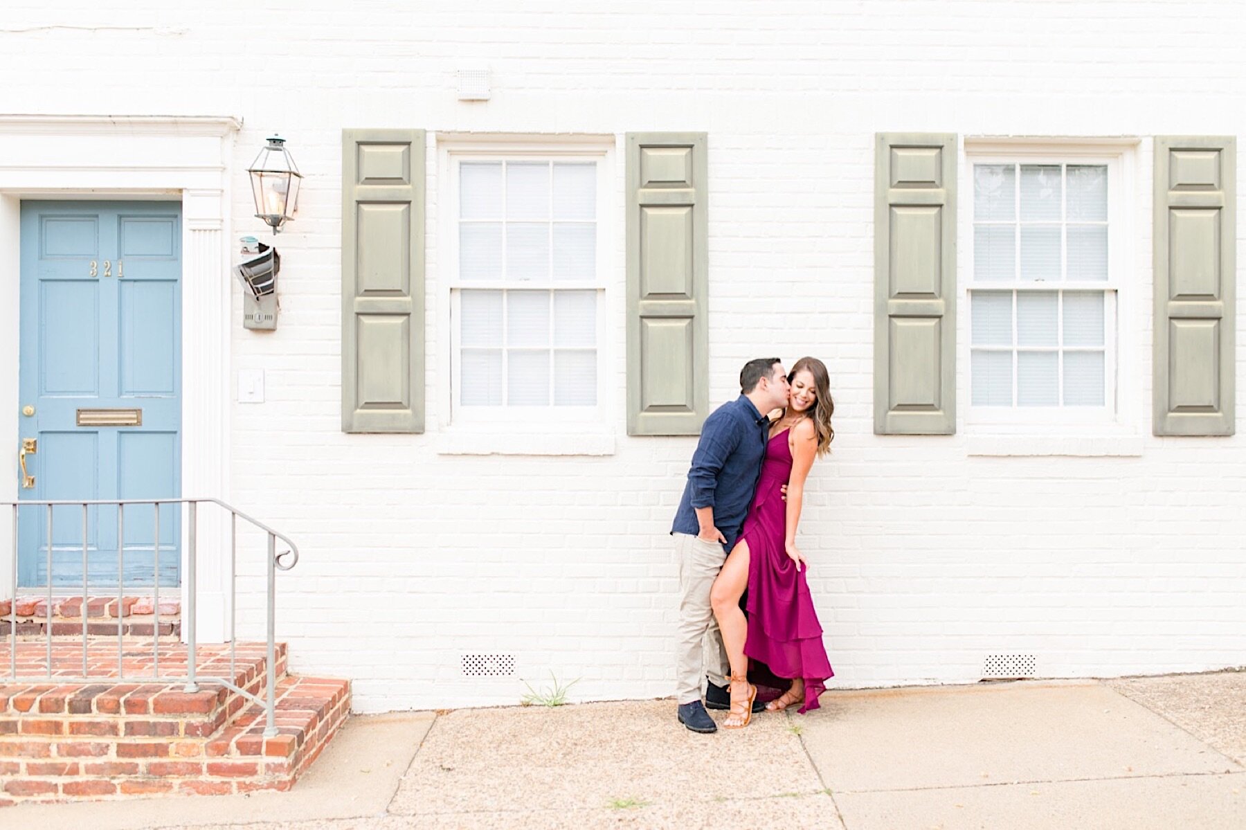 Summertime Old Town Alexandria Engagement Photos Megan Kelsey Photography Virginia Wedding Photographer-82.jpg