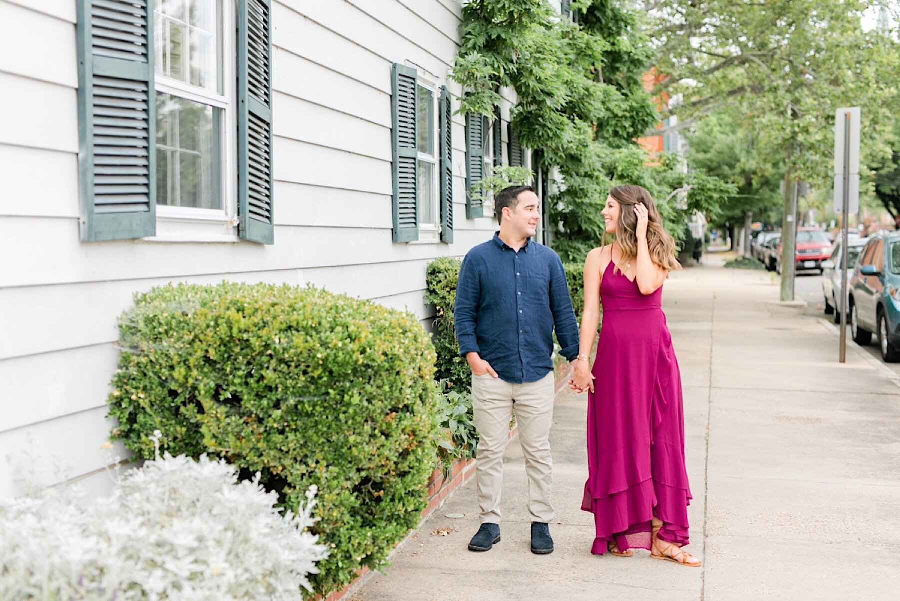 Summertime Old Town Alexandria Engagement Photos Megan Kelsey Photography Virginia Wedding Photographer-94.jpg