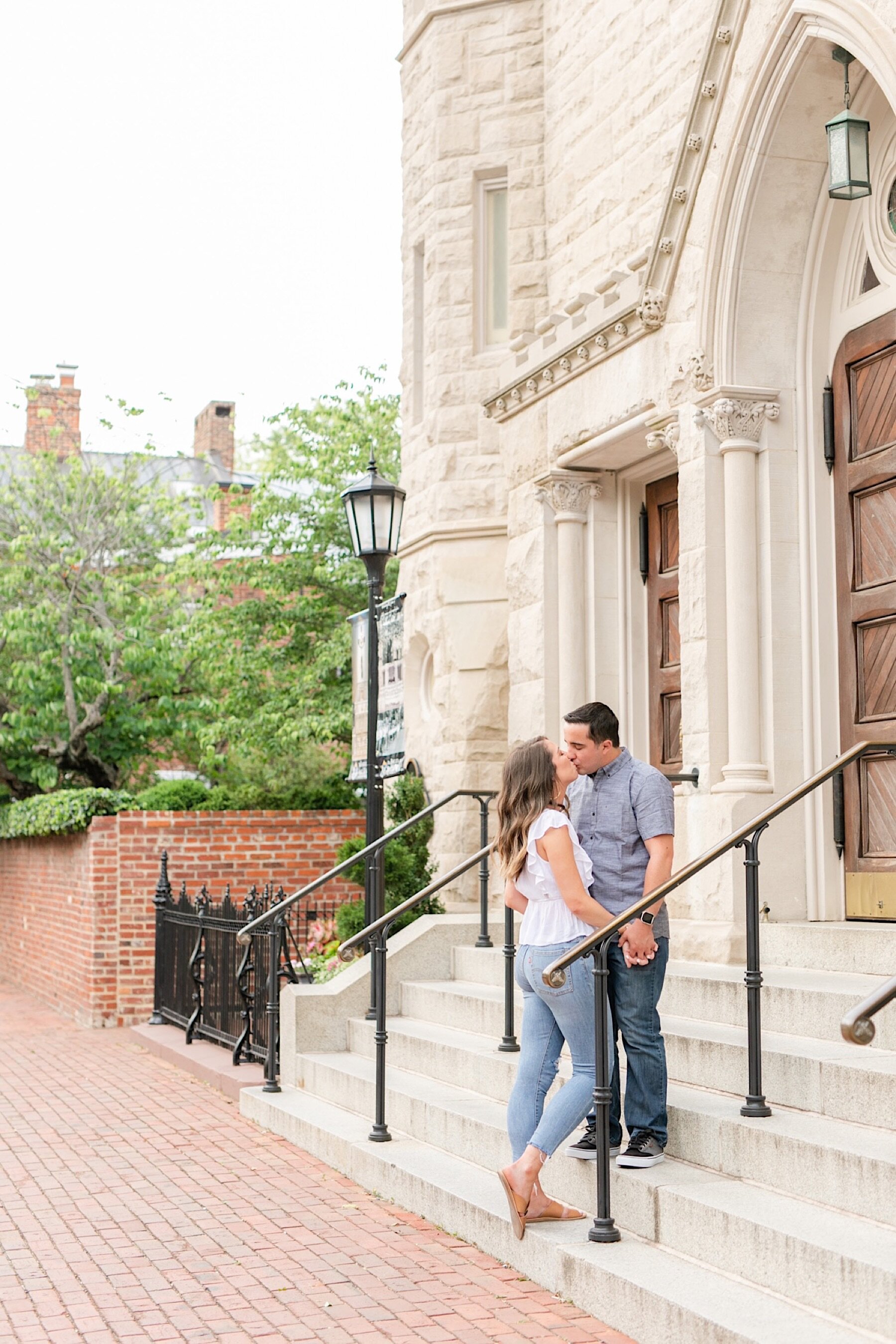 Summertime Old Town Alexandria Engagement Photos Megan Kelsey Photography Virginia Wedding Photographer-161.jpg