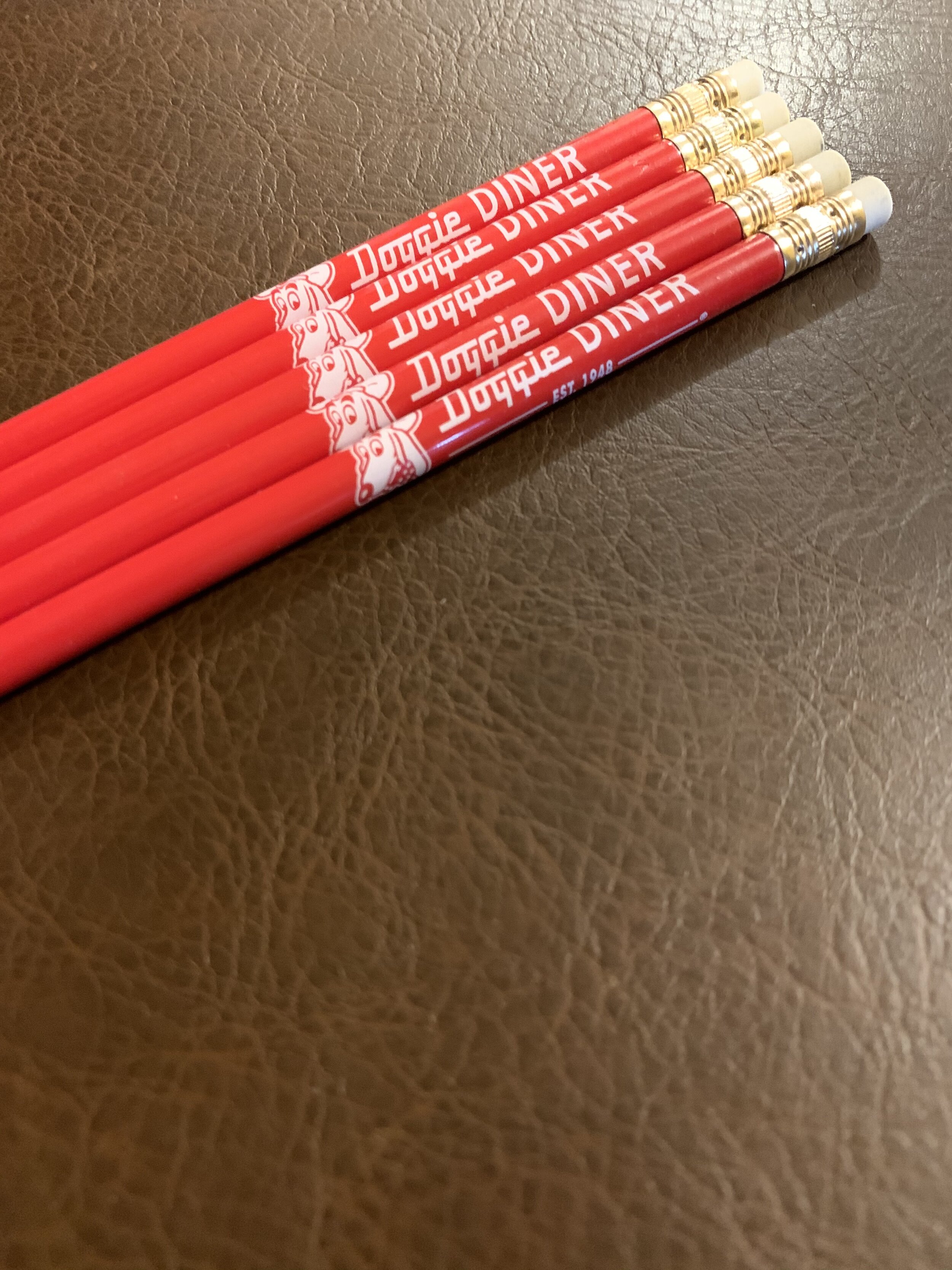 Set of 5 Doggie Diner Pencils (Best Value!)