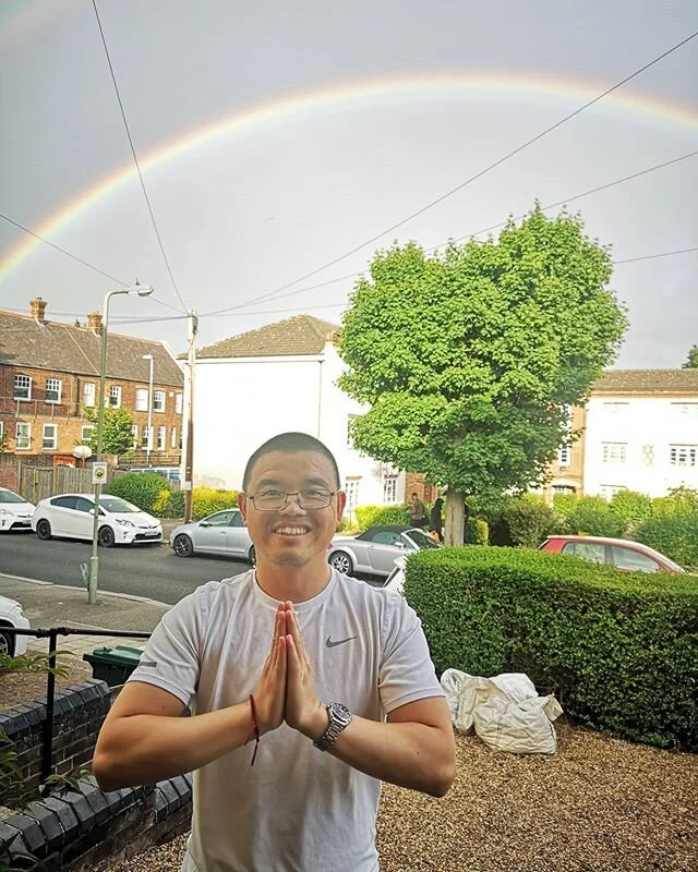 I know they say over the rainbow dreams come true. What about underneath 🤔😁 #dreans #hopes #wishes #happiness #behappy #live #lovelife #bekind #rainbow