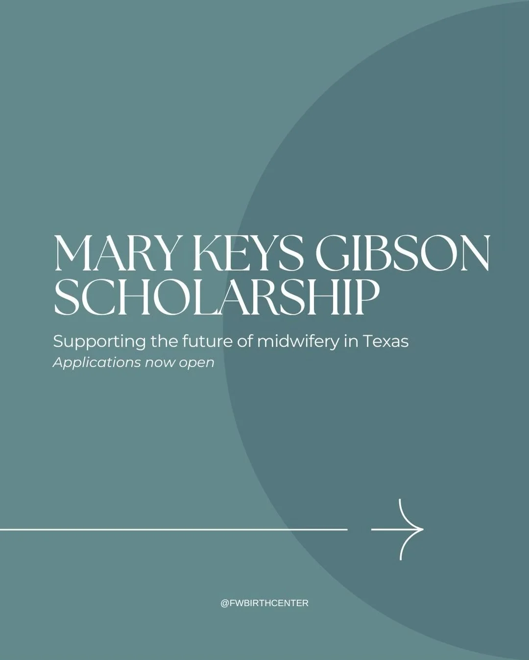 Applications are now open for our Mary Keys Gibson Scholarship ✨

Mary Keys Gibson was a pioneering African American nurse and midwife who overcame extraordinary barriers. 

This $3,500 scholarship honors her legacy by supporting student nurse-midwiv