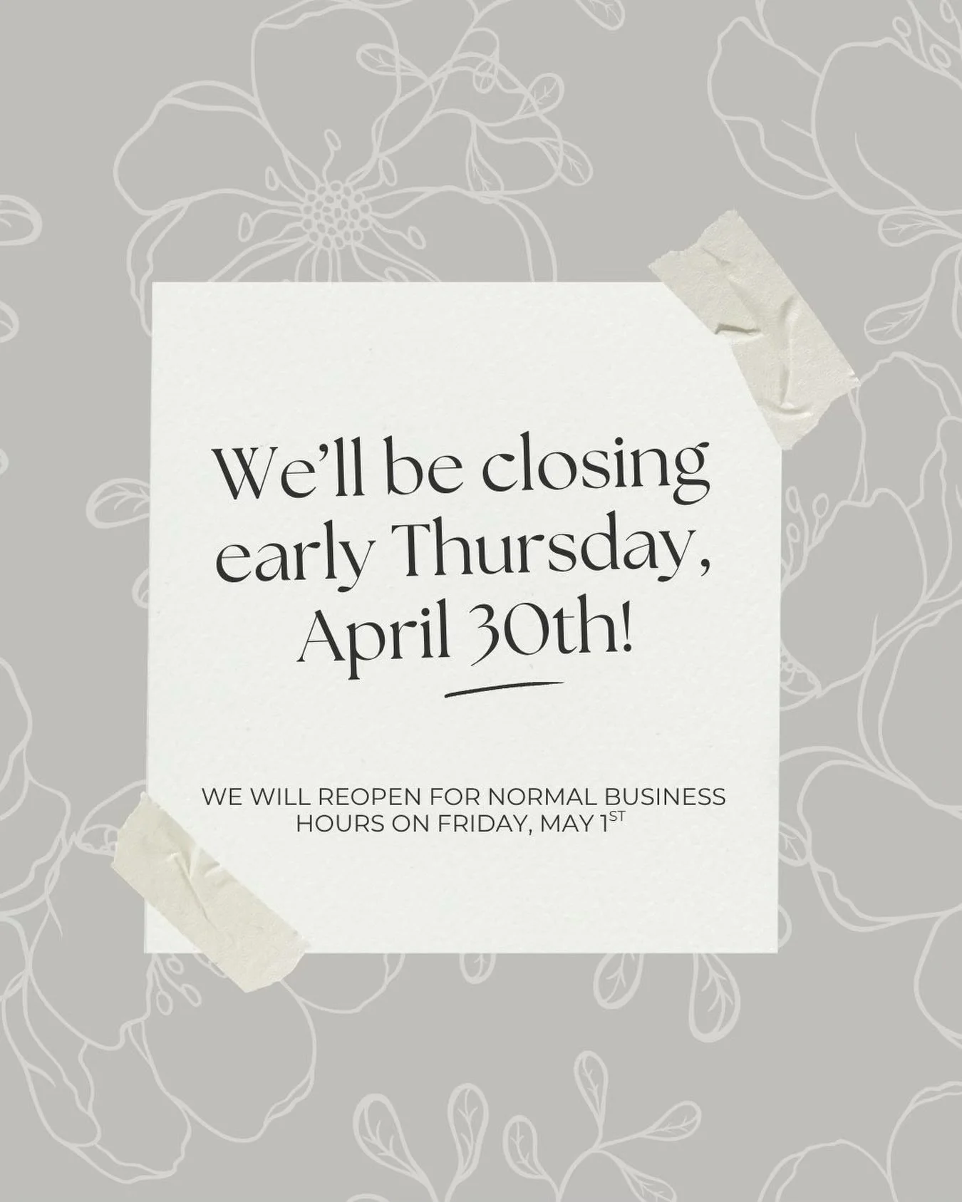 Fort Worth Birth Center and both Midwife+Co offices are closing early tomorrow as our team comes together for our annual Spring Fling!💐 

It&rsquo;s a special time for us to pause, celebrate, and show appreciation for the incredible people who make 