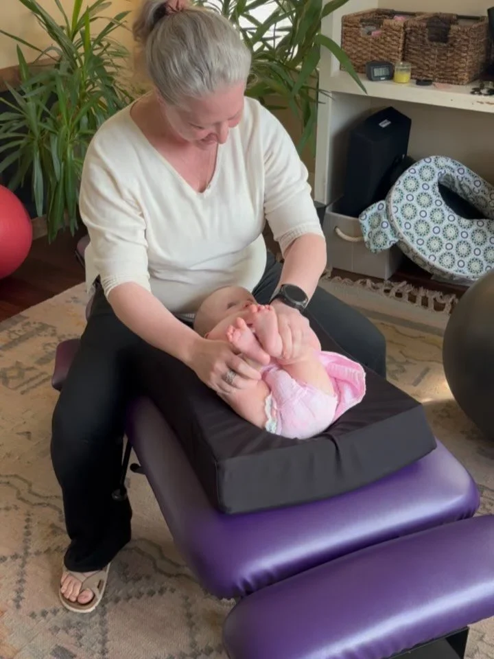 There&rsquo;s something really special about supporting babies in a way that feels calm, gentle, and natural. 

Infant adjustments with Dr. Erikka are incredibly light, often just the pressure of a fingertip, but can make a big difference. Babies can