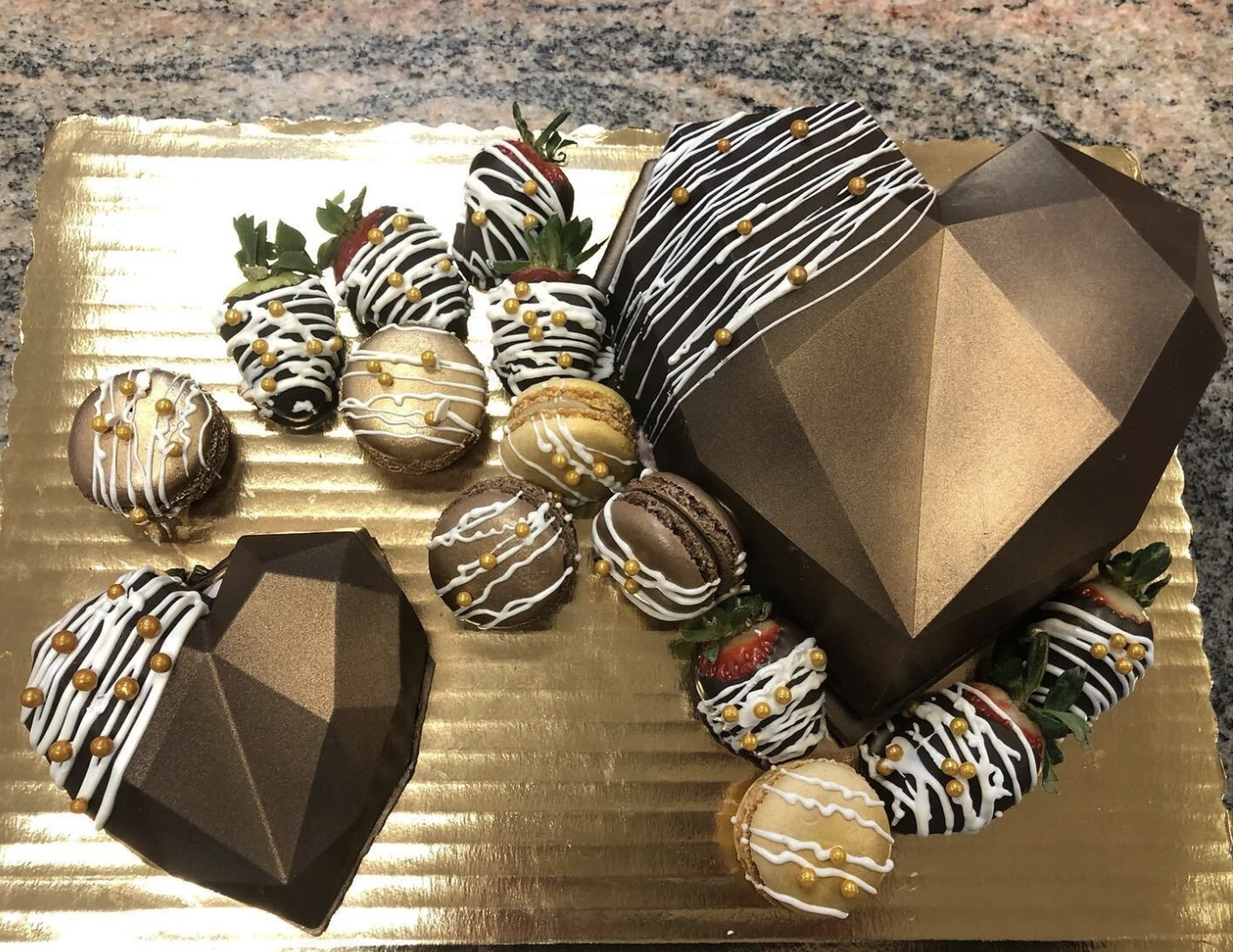 Pierre’s Diamond Chocolate Smash Heart.