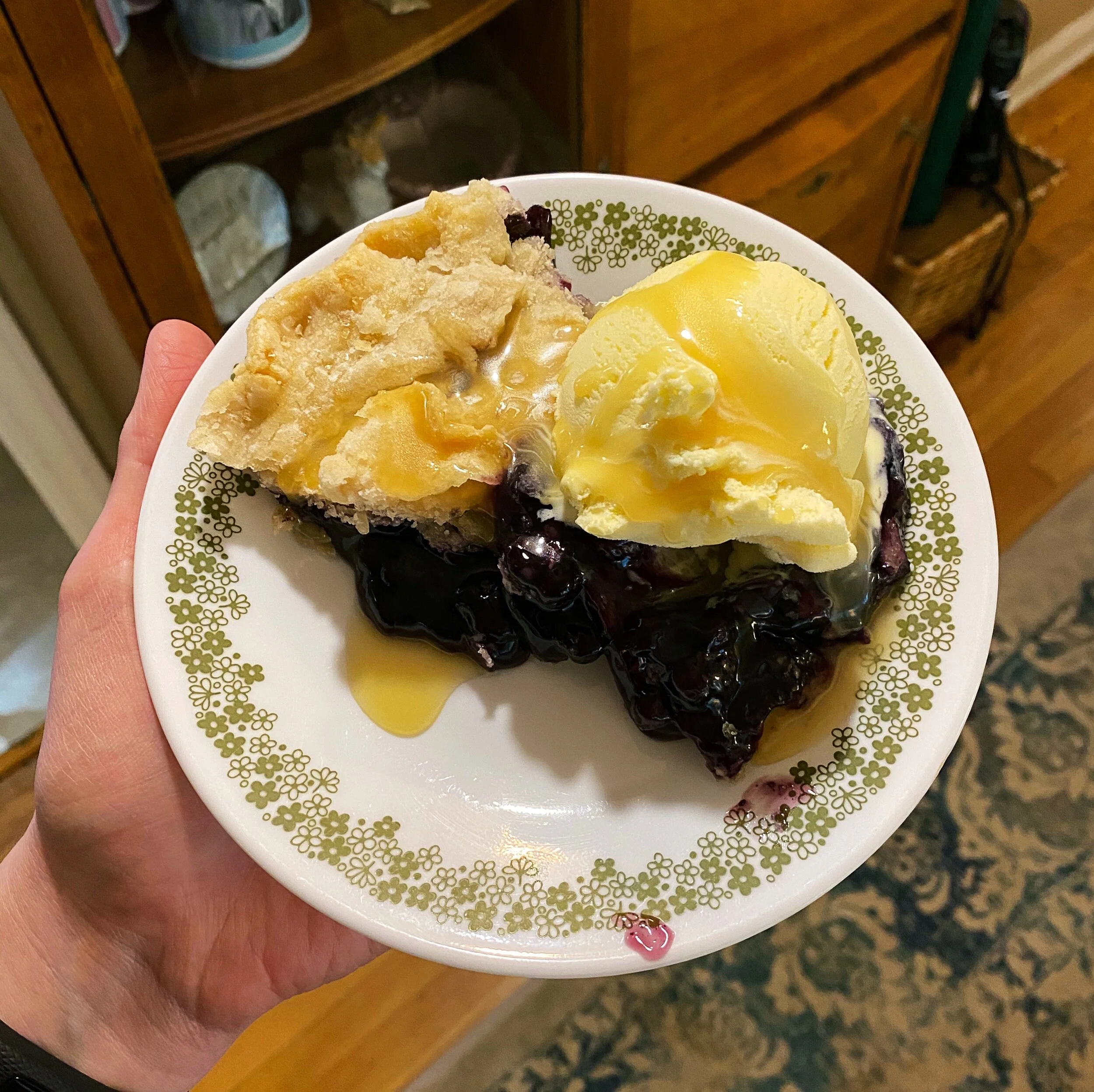 Stay Home: Vanilla Ice Cream + Salted Caramel Sauce