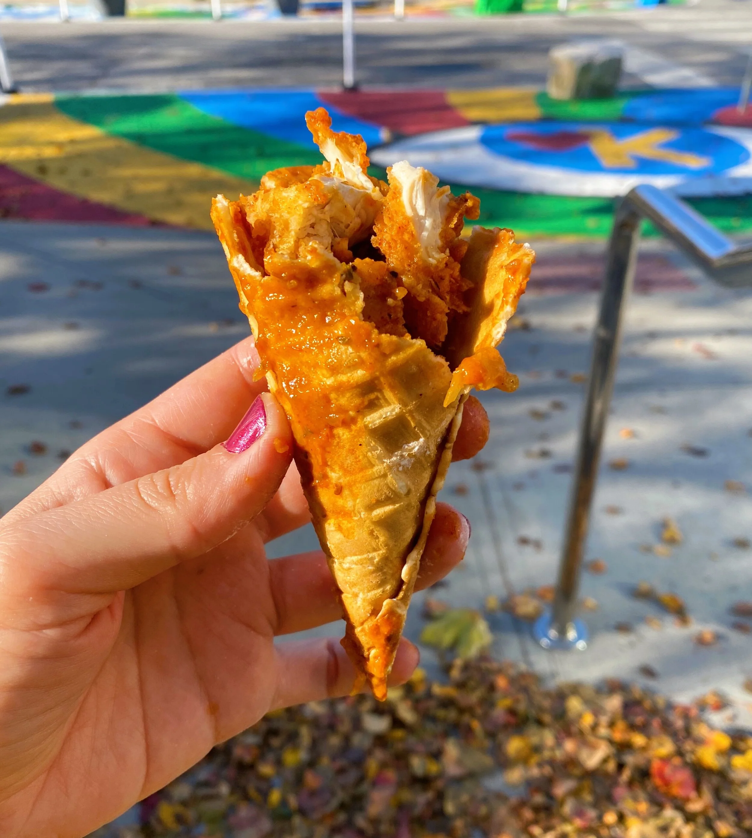 Carry-out: Chick-in Waffle