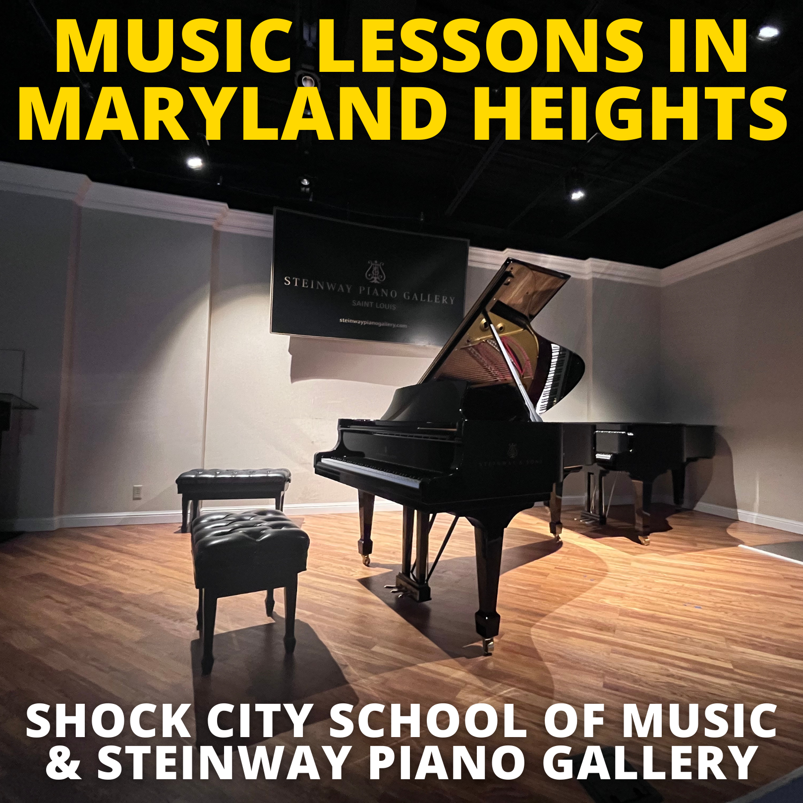 Music Lessons in Maryland Heights: An Exciting New Partnership with Steinway!