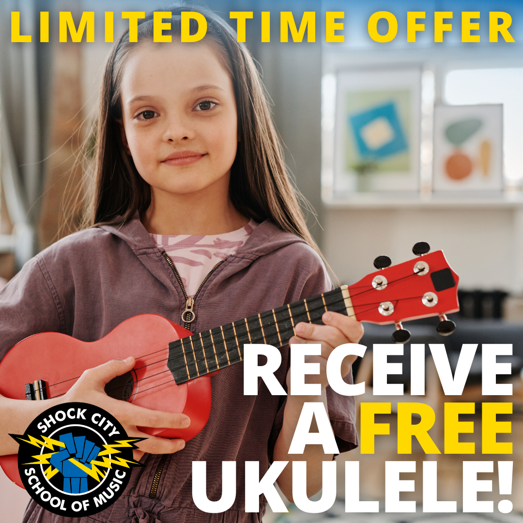 Receive A Free Ukulele! Special Limited-Time Offer
