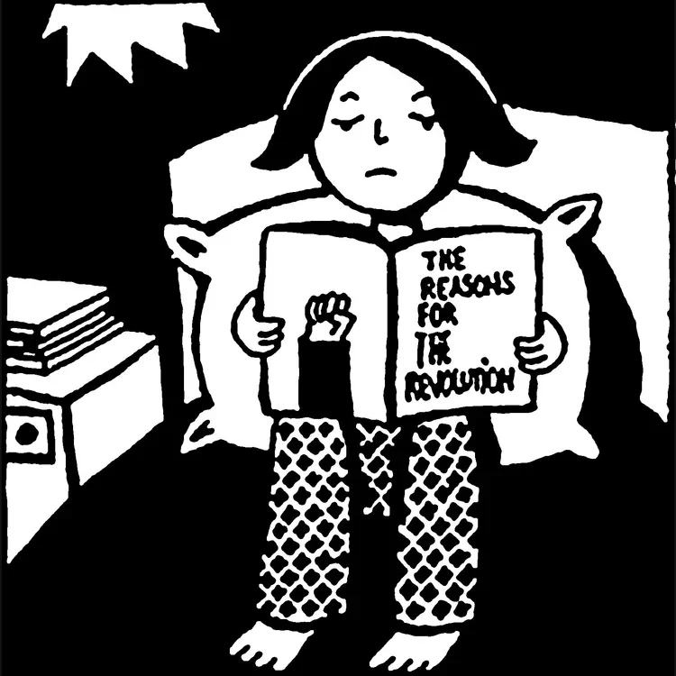 A Worker Reads Graphic Novels
