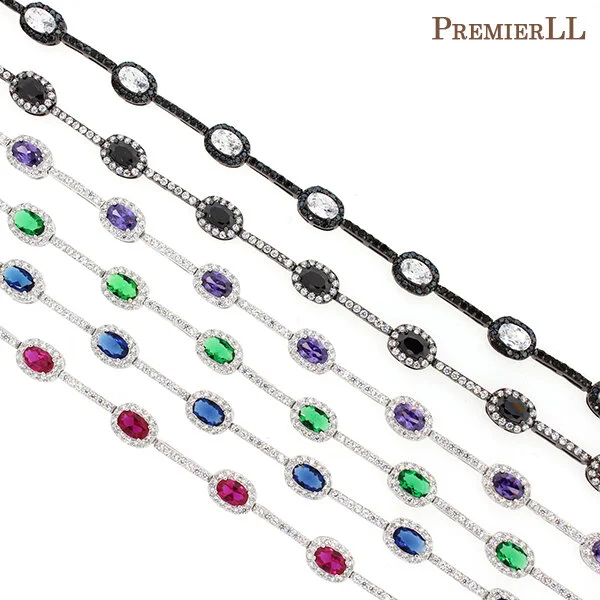 Oval Tennis Bracelet