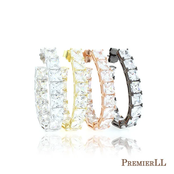 Square Hoop Earrings