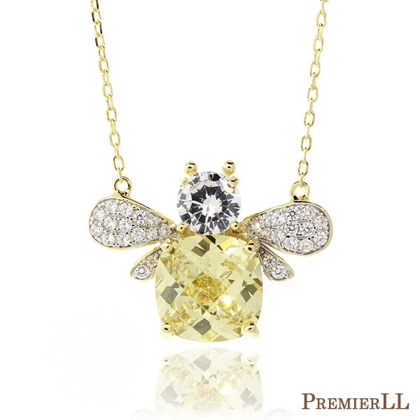 Colored Bug Necklace