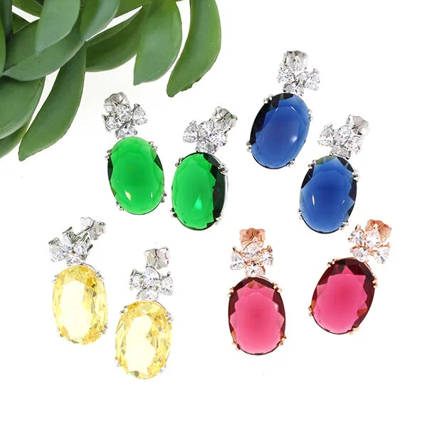 Multi-Colored Oval Set 