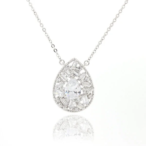 Fancy Teardrop Necklace