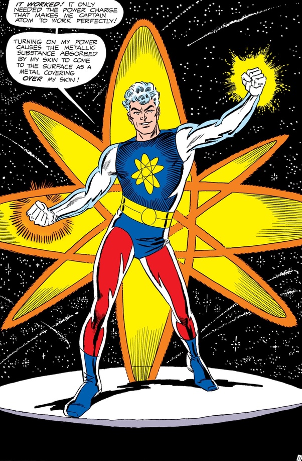 Captain Atom, or, why Dr. Manhattan prefers to be naked