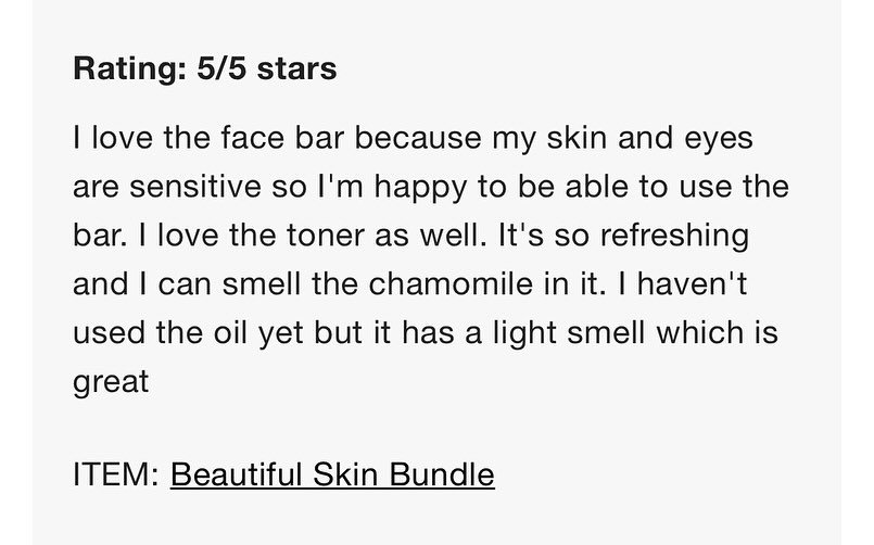 My specially formulated facial products cater to all skin types, addressing different age groups and individual needs. Start your journey to a healthy skin barrier and conquer the day with confidence. 

I&rsquo;m thankful for all the reviews, feedbac