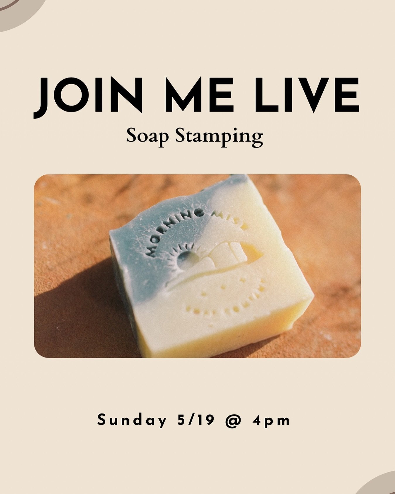 I can&rsquo;t wait to see yuh! Drop some questions or topics you&rsquo;d like to talk about 🙌🏽 hopefully the soaps will be hard enough, if not I&rsquo;ll still talk about my scents, formulas, and what skin needs can be met with the products I offer