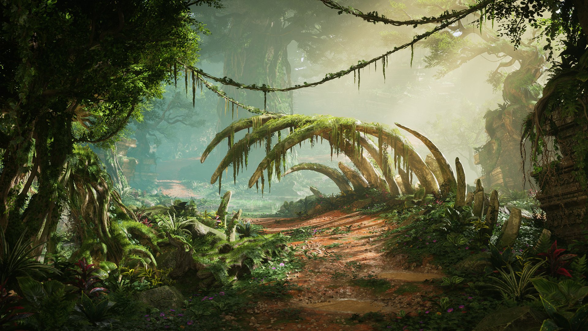 Jungle Path In UE5 — Experience