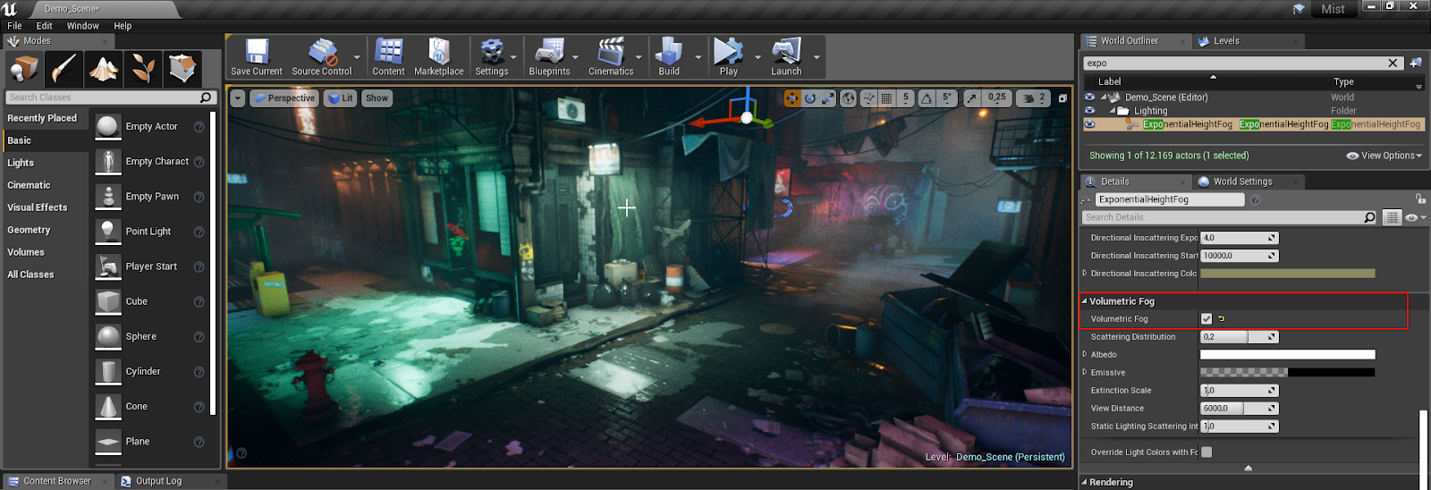 CINEMATIC LIGHTING IN UE4 — Experience points