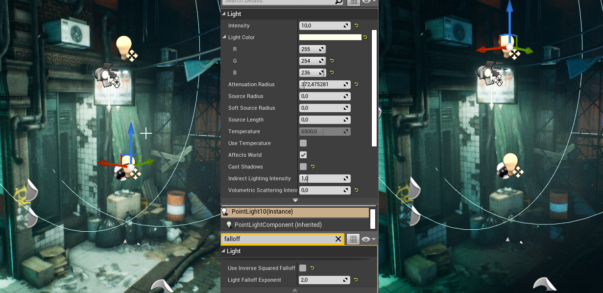 CINEMATIC LIGHTING IN UE4 — Experience points
