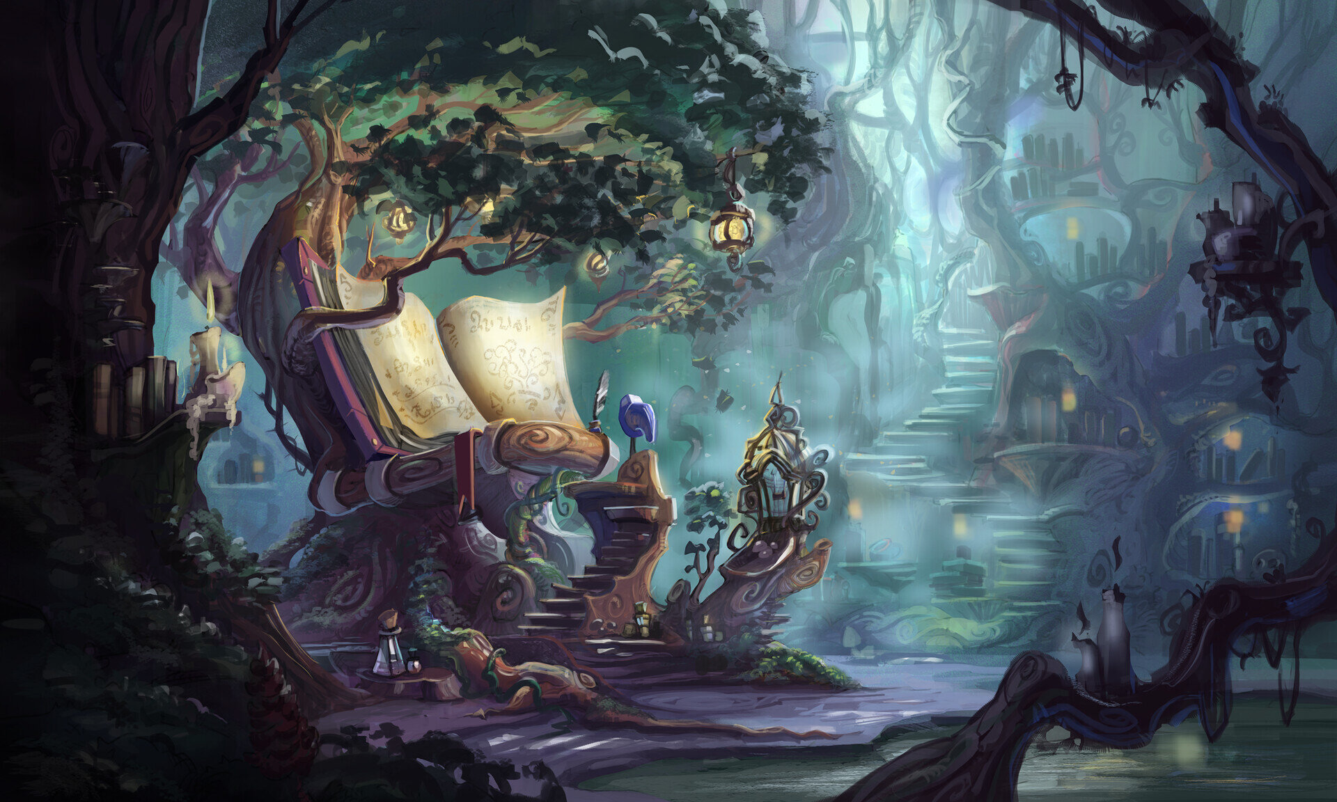 Hand Painting Stylized Environments Experience Points Hand Painting Stylized Environments Experience Points