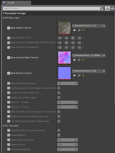 Lincoln Hughes UE4 Master Materials — Experience points