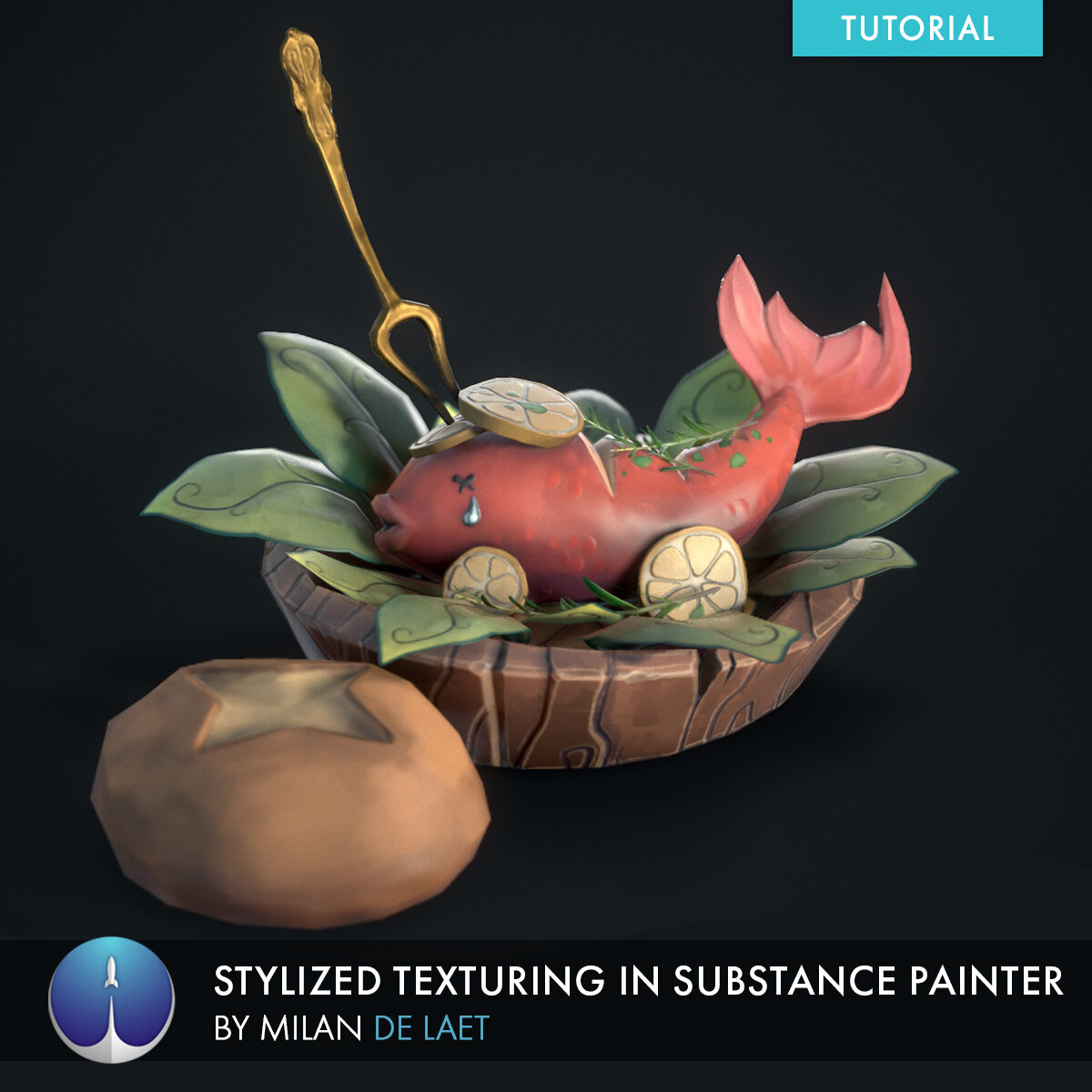 Stylized Texturing in Substance Painter | Milan De Laet 