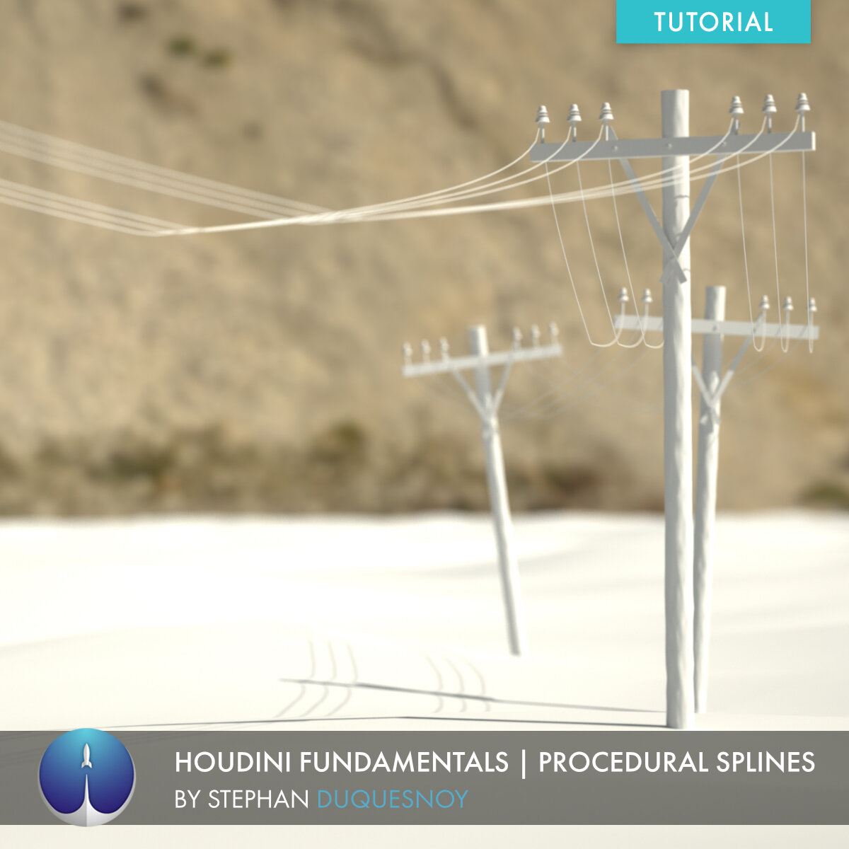 Houdini Fundamentals Procedural Splines | Stephan Duquesnoy 