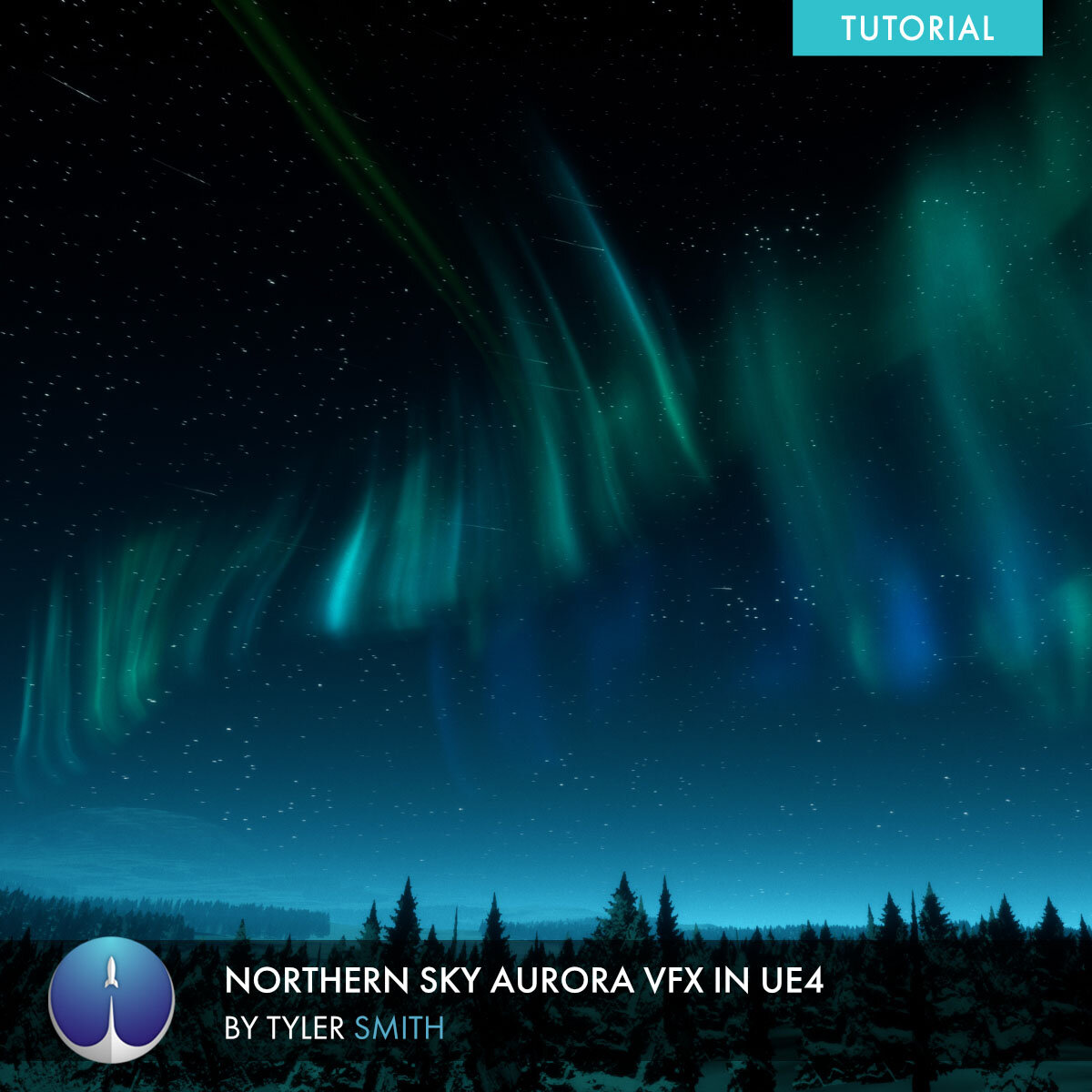 Northern Sky Aurora VFX in UE4 | Tyler Smith 