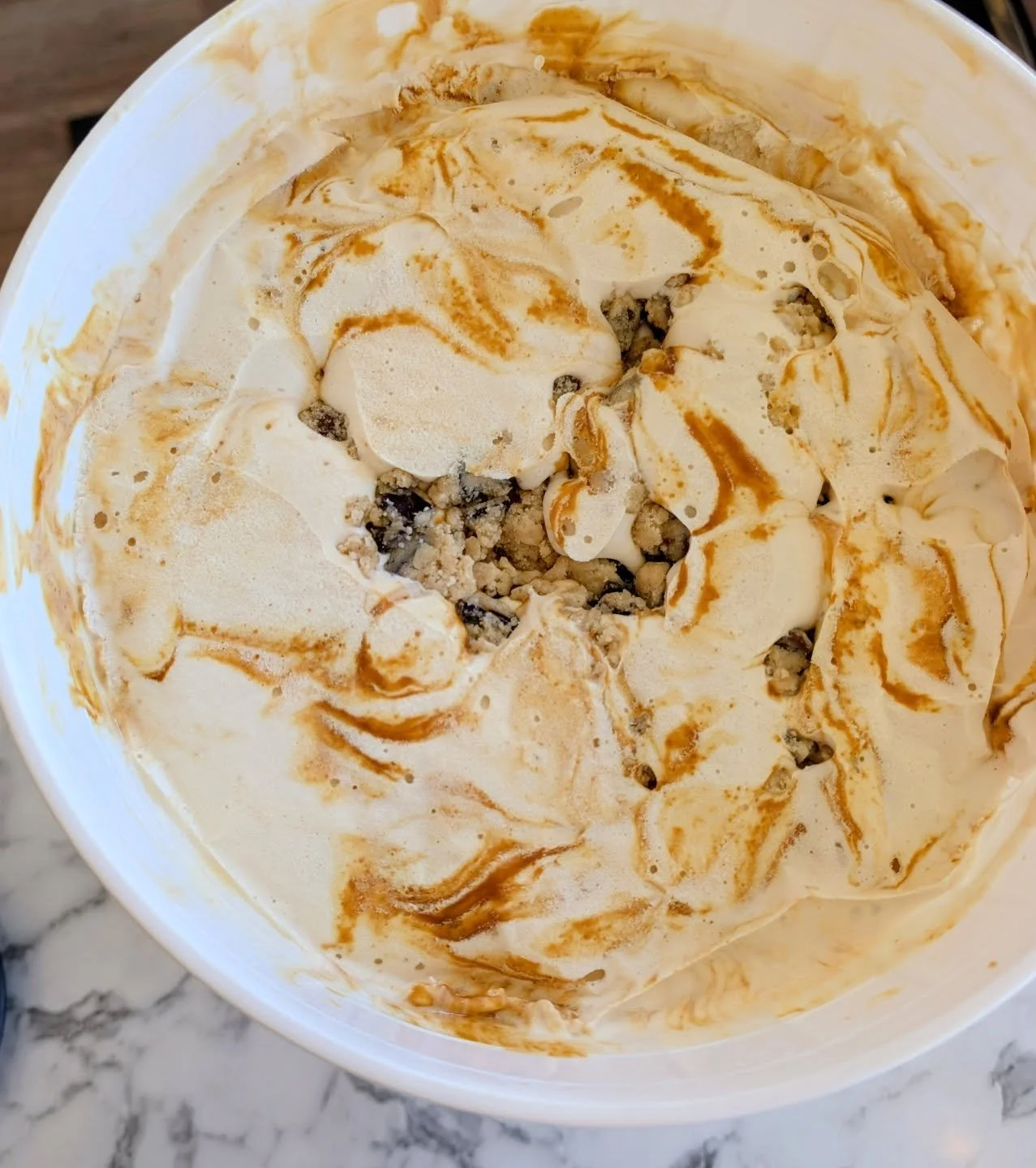 Caramel Cookie Dough &gt; Cookie Dough 😳.
There I said it. That's my opinion...would love to hear yours!!

Haven't tried it yet? May I suggest a double scoop - get one of each and judge for yourself.

Bakery is filling back up for the weekend with a