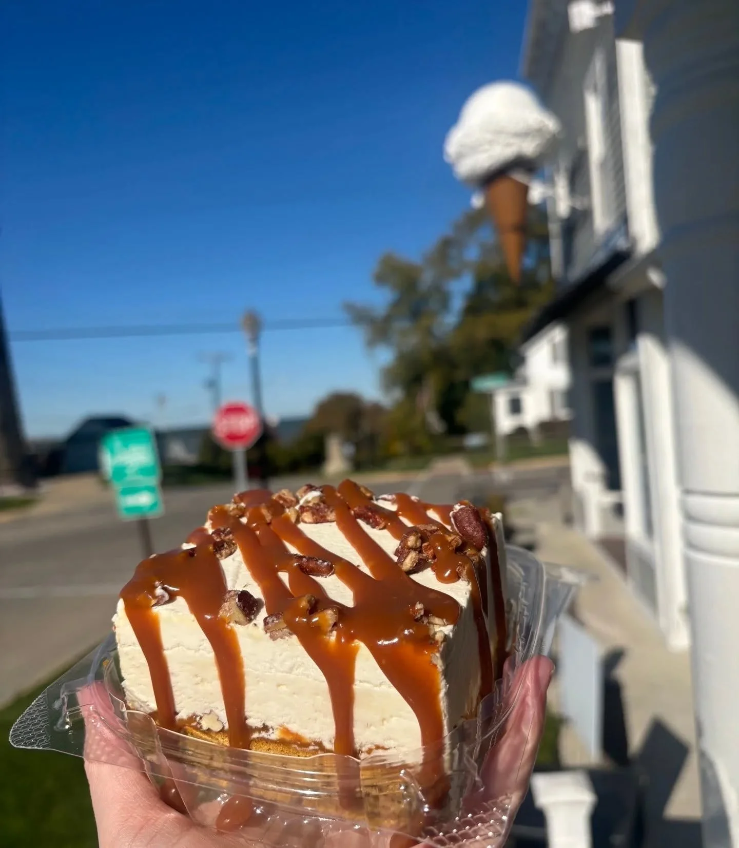 Idk what you thought you needed to get you through these last few days of October...but it wouldn't hurt to try any of these?!

&bull; Pumpkin Roll ice cream cake - pumpkin cake + vanilla cheesecake ice cream + house caramel &amp; toasted pecans, fre