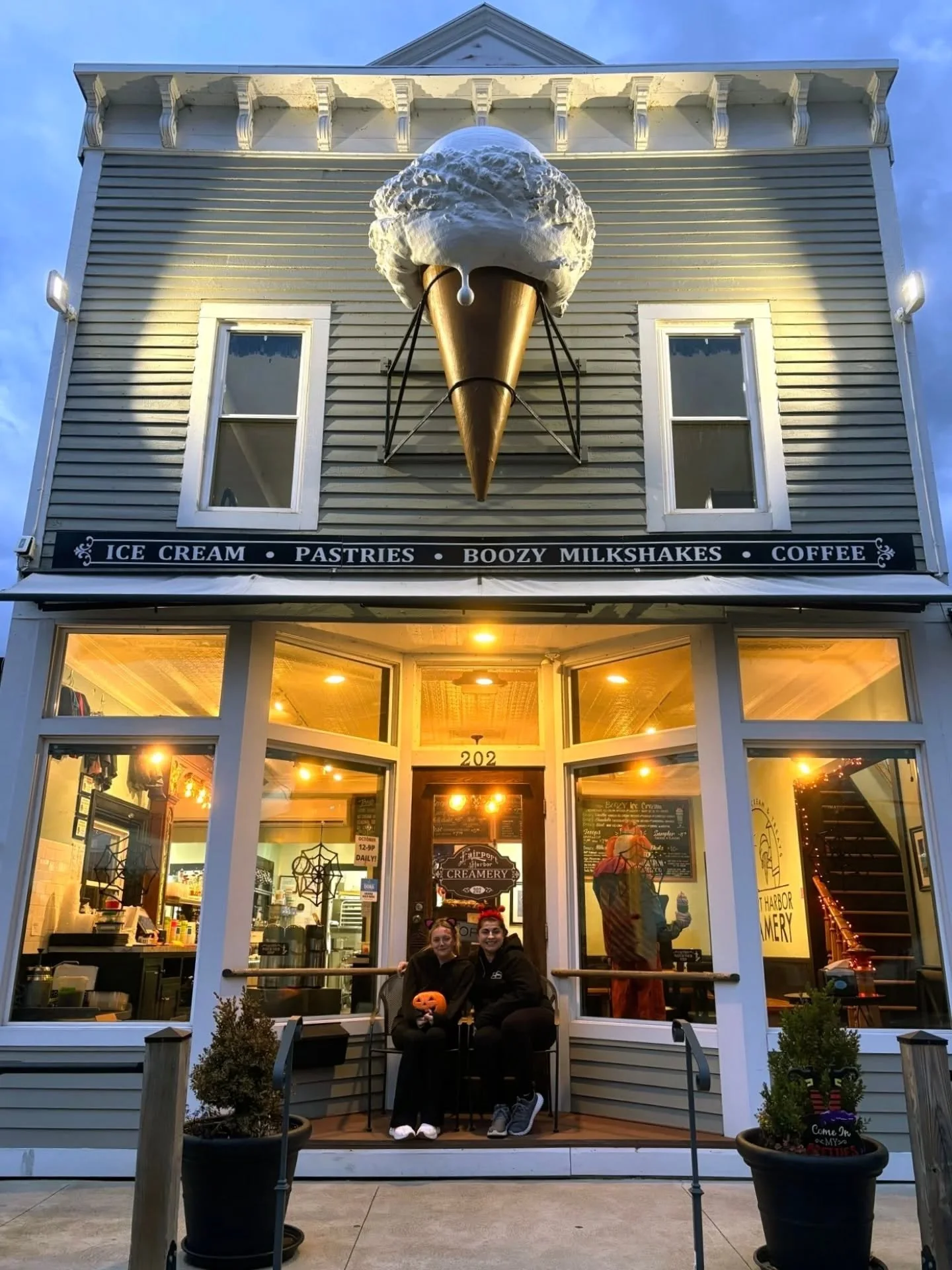 We loved seeing you last night for Halloween!!

A shout out to Sam &amp; Madisen - 2 team members who hold down the fort at the Creamery year round. They bust butt as our evening leaders and since that's when we get the most biz - that means they tak