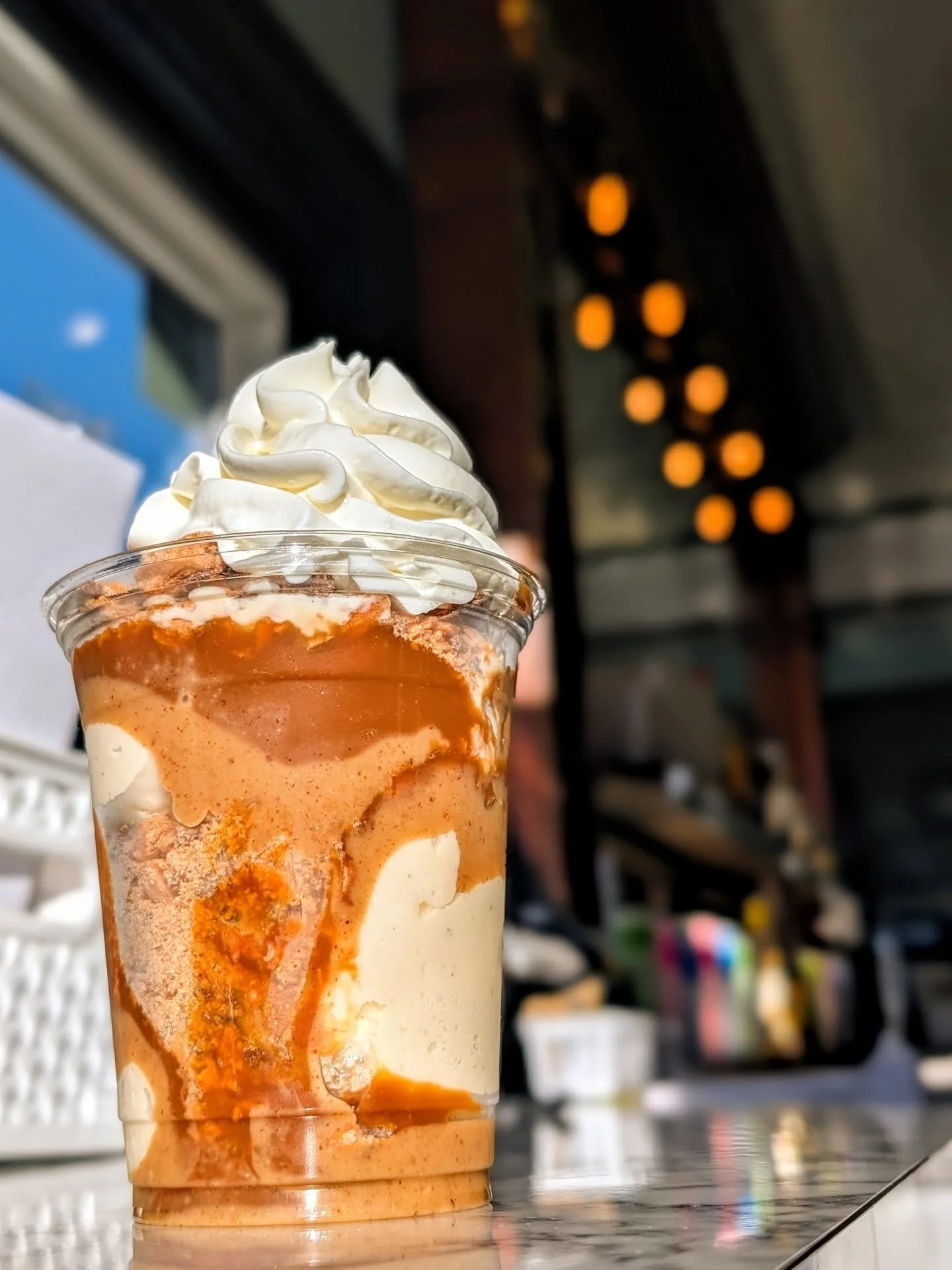 ☹️Closed Tu/Wed in March.
🤗Plenty of new goodies await you this weekend! AND girl scout cookie flavors are sticking around for most of March, bc they're too good.

NEW:
&bull; PB Caramel Butterfinger Sundae - layers of vanilla bean + house caramel &