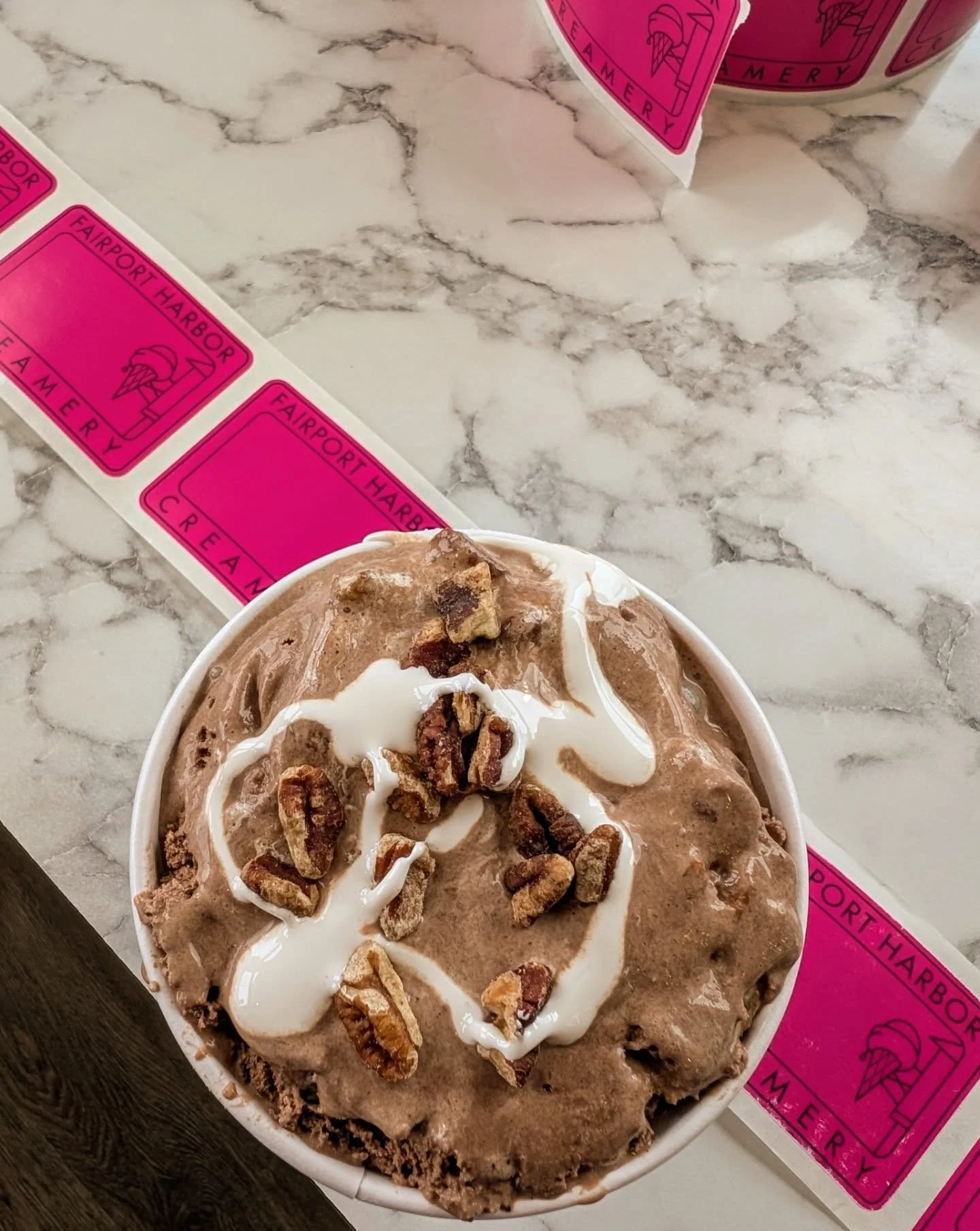 Rocky road is on its last tub, and we are open 7 days a week starting this week!

Have you placed your Easter orders? Life is getting chaotic here, get them in asap PLEASE.
www.toasttab.com/fairport-harbor-creamery 

You'll see new hires starting tra