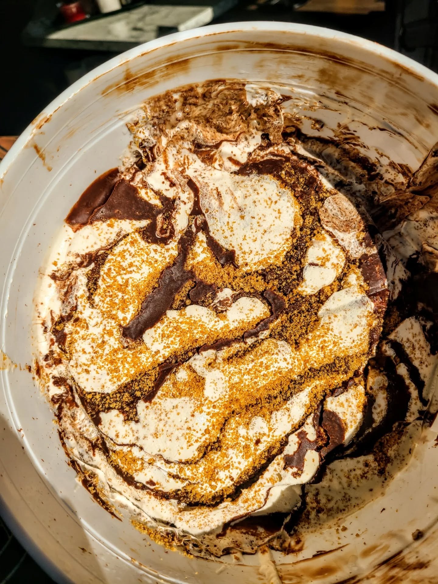 It's a good week to come to visit -> { FLAVOR ALERT } #3 of the week!
S'MORES 
&bull; toasted marshmallow ice cream with real flame roasted marshmallows + house graham crumbles &amp; our semi-sweet chocolate ganache &bull;

Version #17 of s'mores 