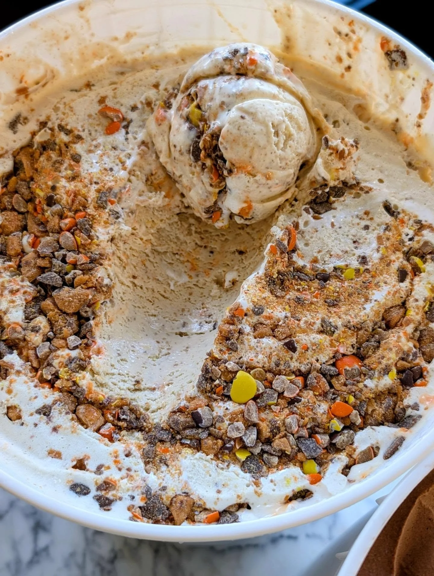 S'Mores...but make it Halloweeny. 
Y'all this one is SO GOOD. It came out yesterday but it needs a full feature. 
Also, didn't know I needed to say this but,  PB = peanut butter. The amount of times we are asked "what does PB mean?" is asto