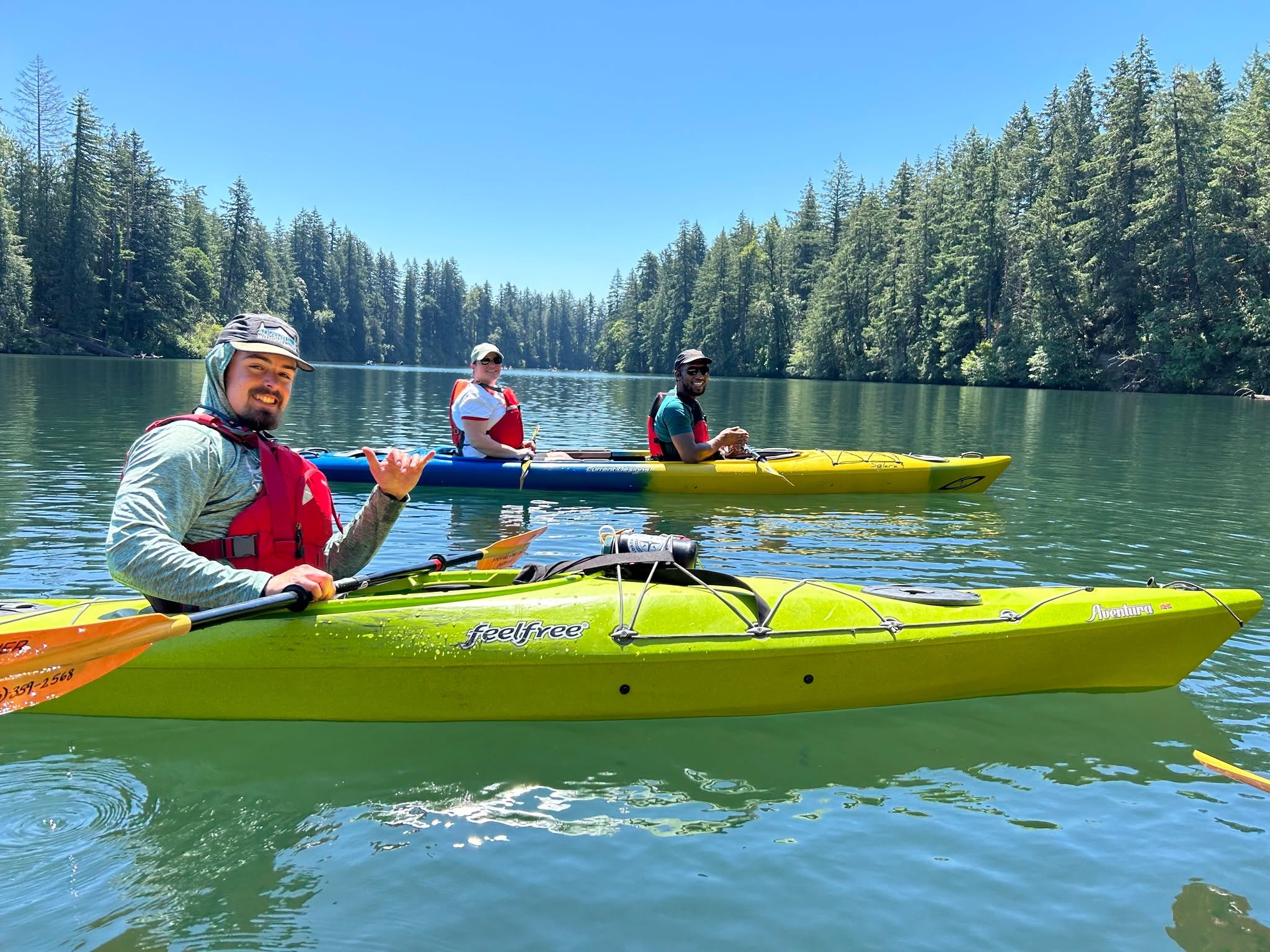 We always look forward to our annual kayaking trip with @aim4access and working with disability justice orgs that share our values for access and inclusion. &quot;At the core of our [Aim-4-Access'] mission is acknowledging that disability is a natura