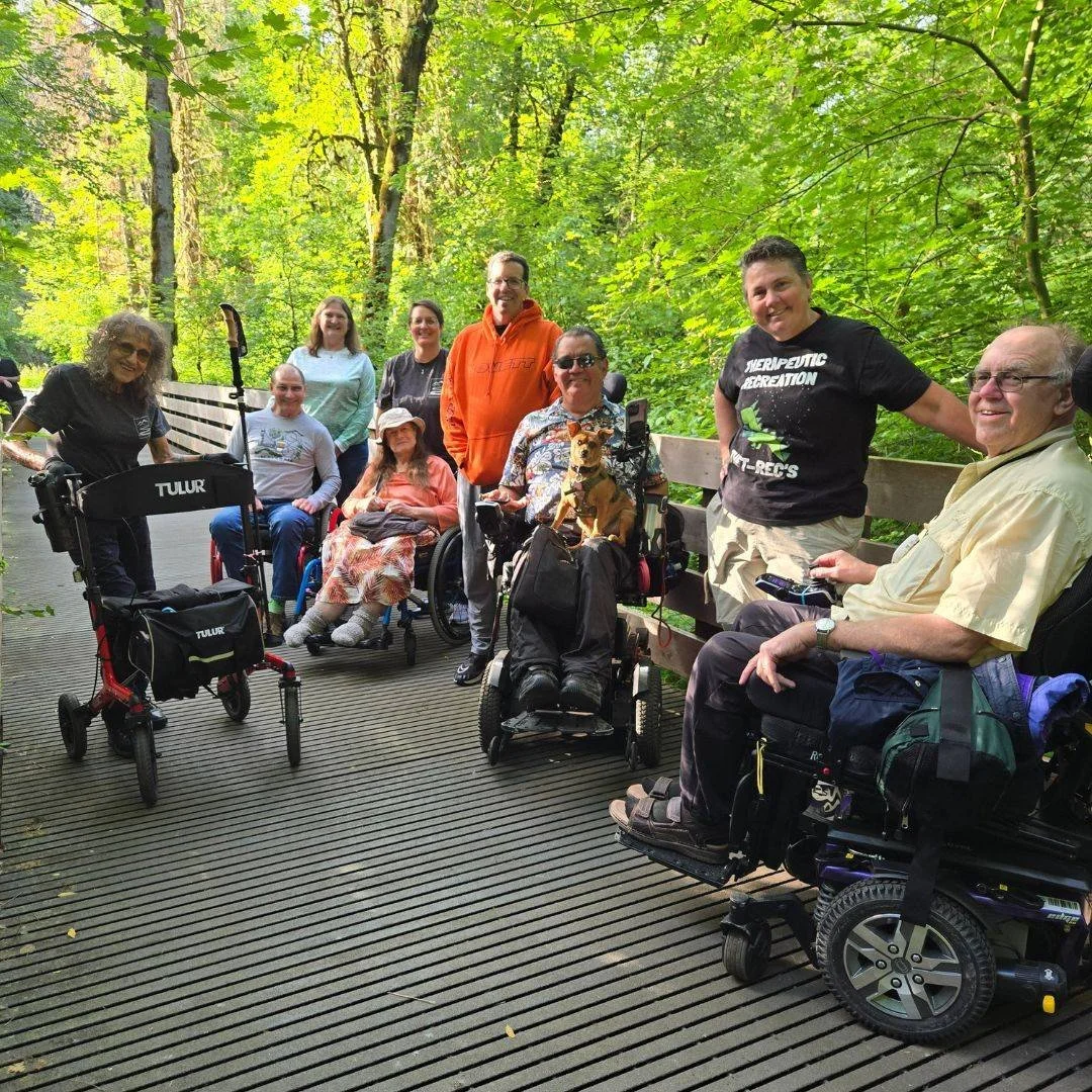 Tomorrow is the last hike in our First Wednesday Hike series! 

If you're looking for a way to get outdoors and build community, join us for a free hike on accessible trails in Tualatin Hills Nature Park at 6pm on Wednesday, October 1st. 

Additional