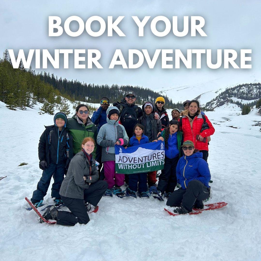 It's time to book winter trips! If your organization would like to partner with us again (or for the first time!) for a trip this winter, now is the time to reach out. We are looking forward to playing in the snow with you and your group!

Find more 