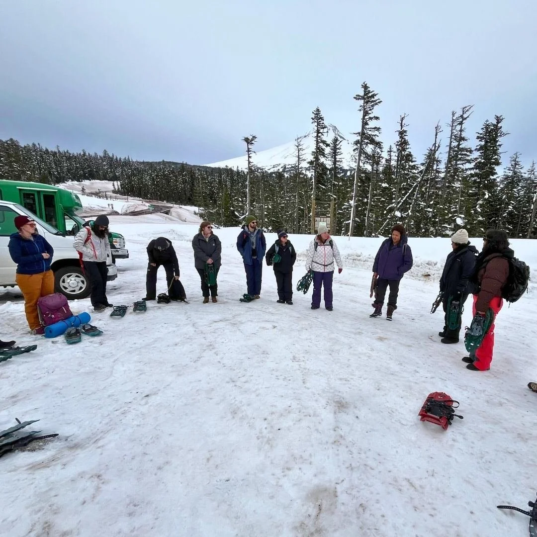 What does a winter AWL Community Trip look like? Here's the plan: 

Step 1) Circle up for introductions and instruction
Step 2) Hit the trail
Step 3) Enjoy the view
Step 4) Take a lunch break
Step 5) Return to the bus for some hot cocoa!

Join us:
Ja
