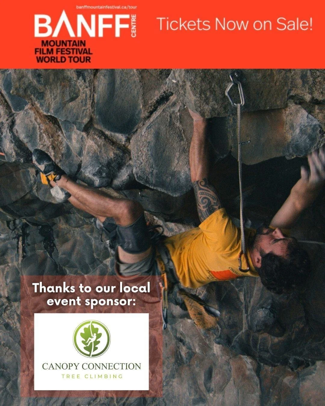 We&rsquo;re so excited to welcome @canopy_connection_tc as one of our new local event sponsors!

Canopy Connection Tree Climbing believes in fostering a deep connection with nature and promotes relaxation, mindfulness, and personal growth through out