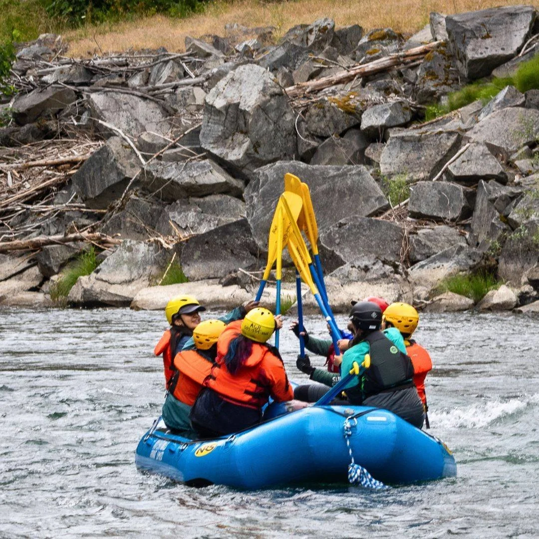 Today is our first spring Community Trip of the year! 

We'll be rafting on the Upper Clackamas River, which is a designated Wild and Scenic River. Our Community Trips are designed to be inclusive &amp; accessible so we can get as many people as poss