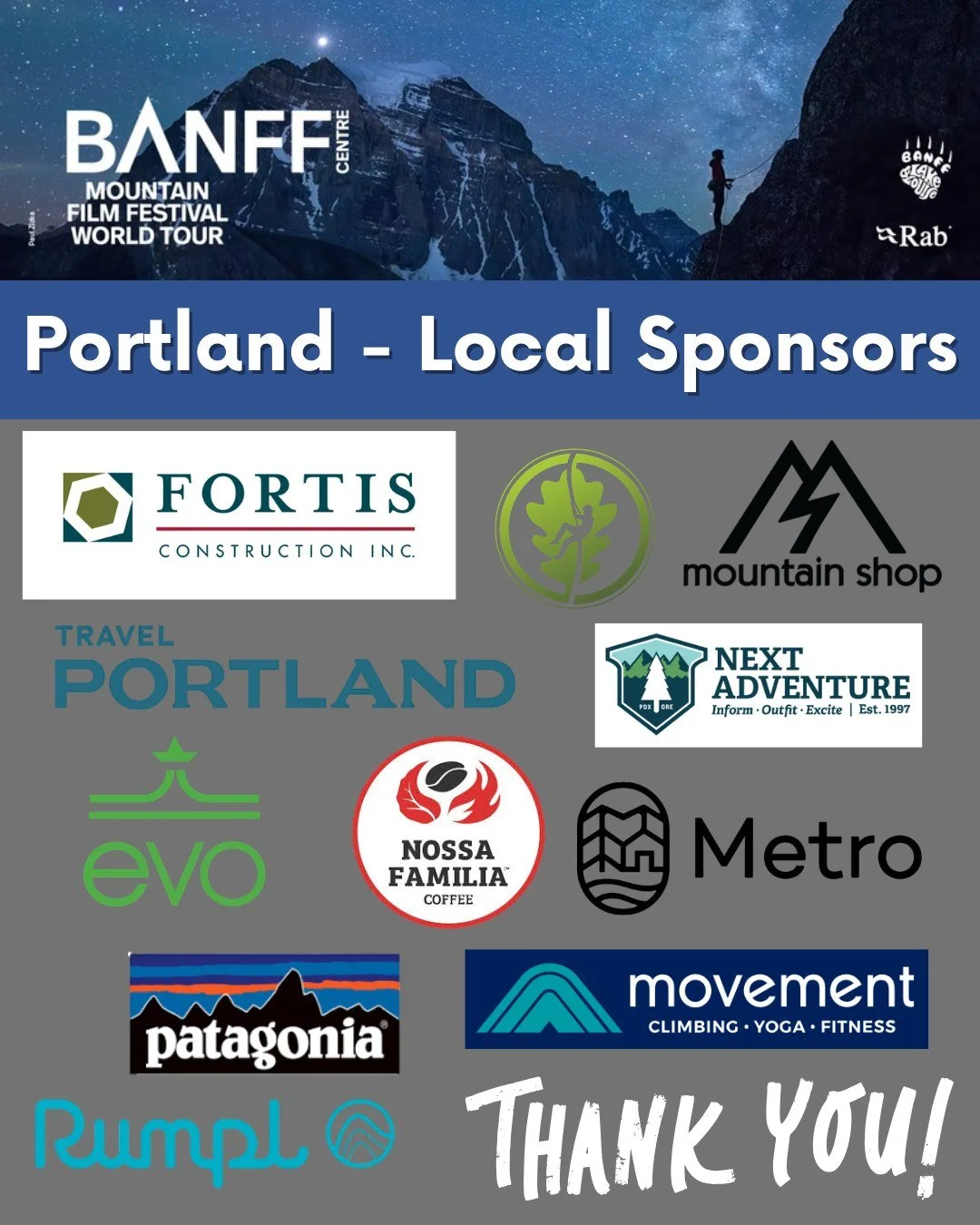 As we count down the final days leading up to our largest fundraiser of the year, we need to stop and recognize all of our incredible local sponsors! This event would not be possible without their generous contribution!  They share in our mission of 