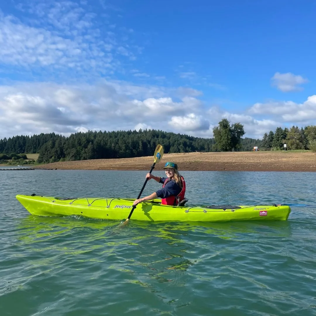 As we prepare for summer trips, we want to thank everyone who made our programs possible this fall, winter, and spring and give a special shoutout to our work study student, Emily!

Emily was one of our guides last summer who decided to continue to s
